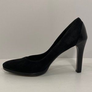 Ralph Lauren Purple Label suede heels